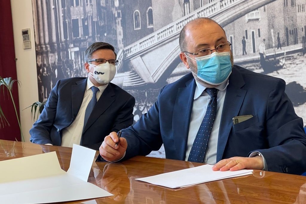 Cortina 2021 - Protocollo d’intesa Anas - CAV - Veneto Strade