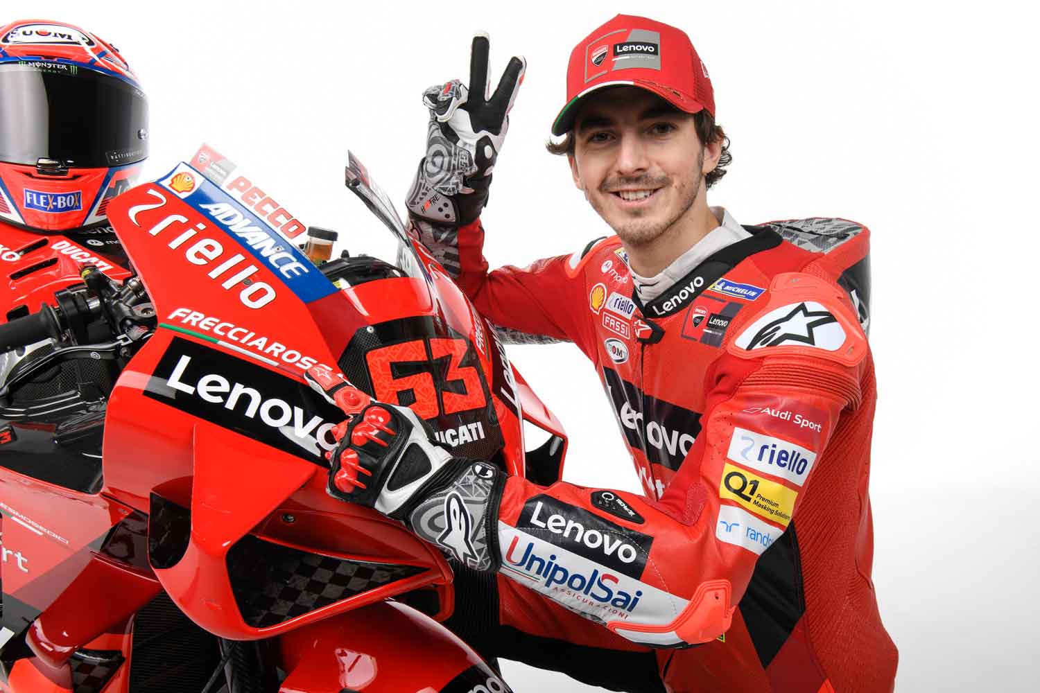 Francesco Bagnaia_Frecciarossa_Ducati_interna_2 (foto FS News) Francesco Bagnaia_Frecciarossa_Ducati_interna_2 (foto FS News)