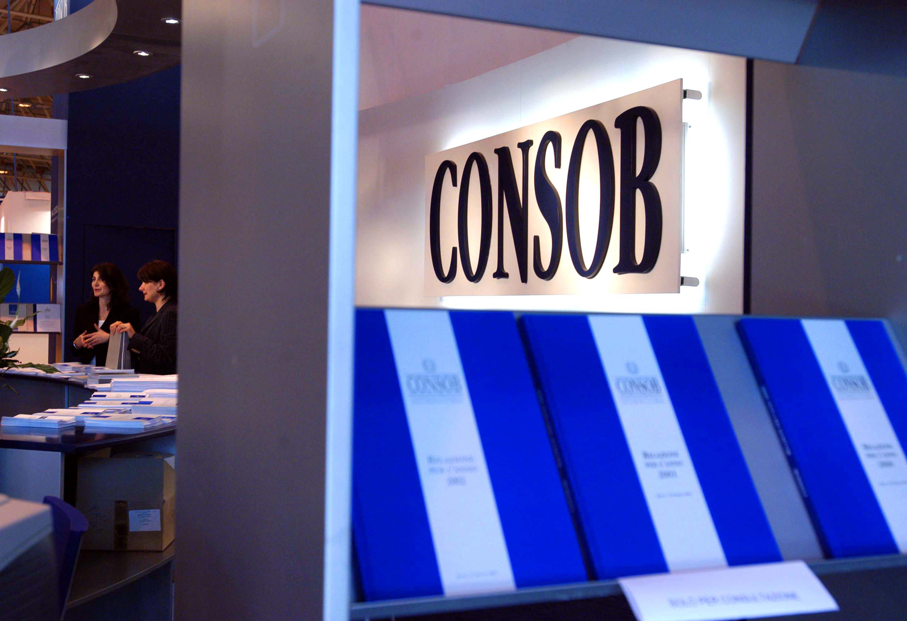 Consob (fonte imagoeconomica) Consob (fonte imagoeconomica)