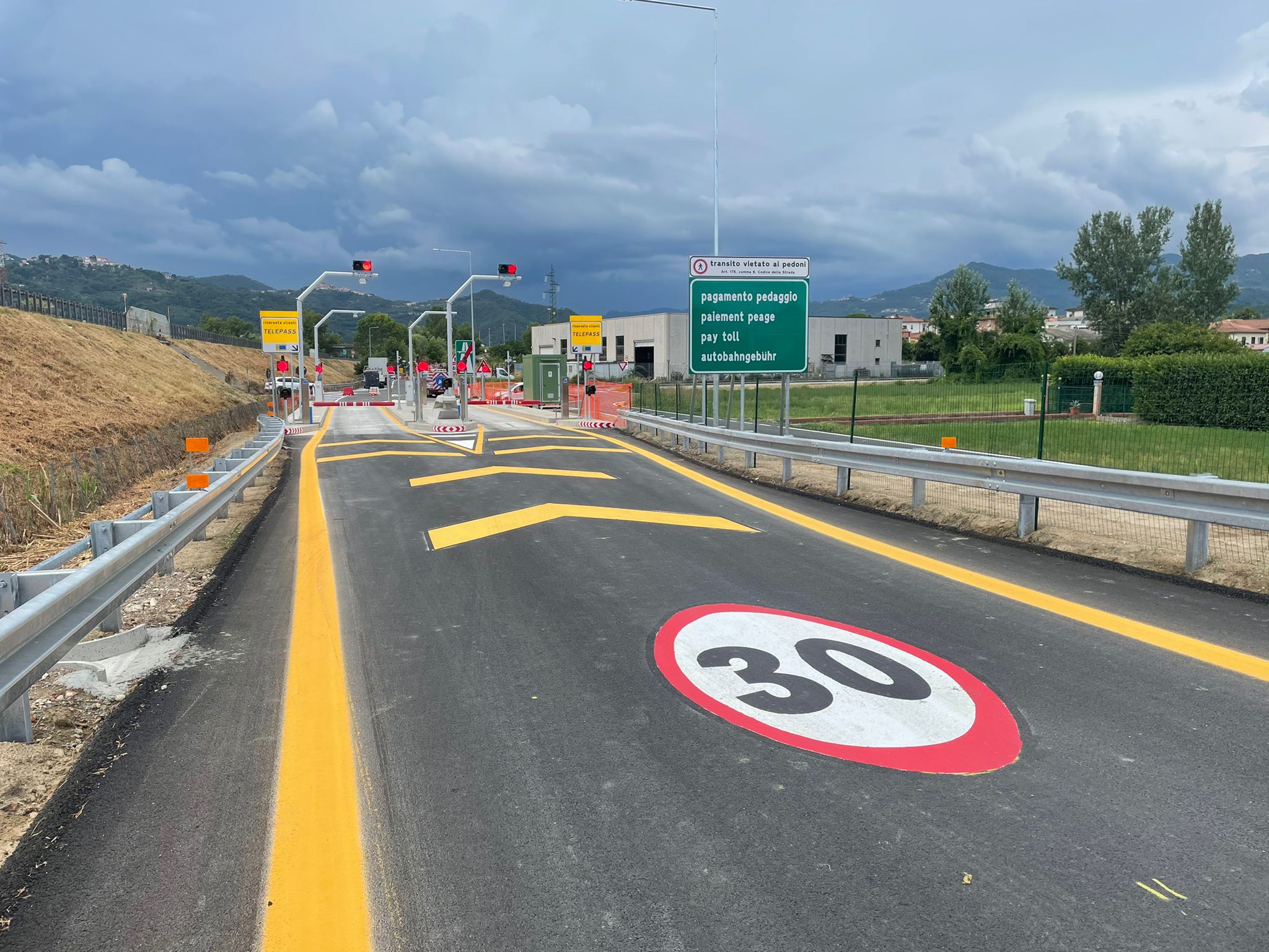 aulla - Rampa connessione A12 (foto Anas) aulla - Rampa connessione A12 (foto Anas)