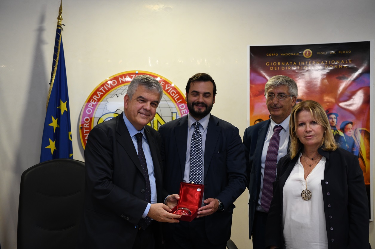 Firma protocollo VVF Gruppo FS Italiane (foto Gruppo FS Italiane)