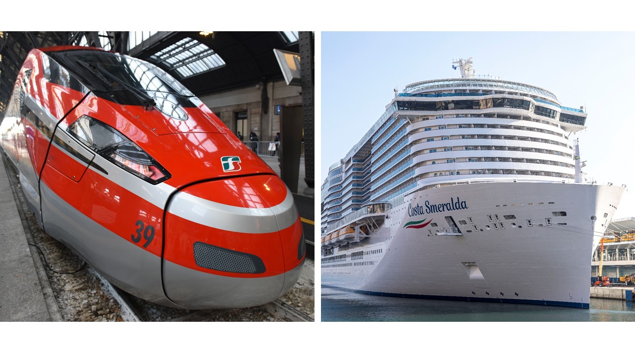 Trenitalia Costa Crociere (Foto Imagoeconomica 2022)