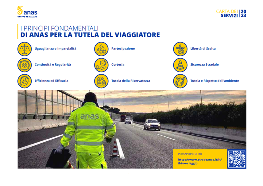 Carta servizi Anas principi-tutela-viaggiatore Carta servizi Anas principi-tutela-viaggiatore
