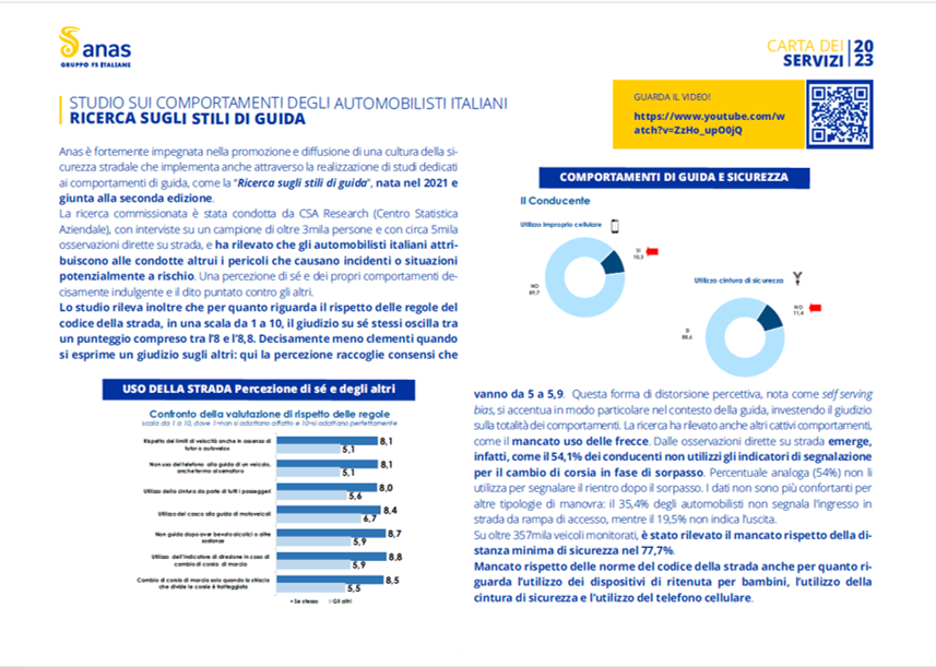 Carta servizi Anas ricerca-stilididiguida Carta servizi Anas ricerca-stilididiguida