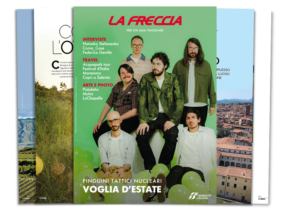 Cover La Freccia giugno 2023_Orizzontale (foto Gruppo FS) Cover La Freccia giugno 2023_Orizzontale (foto Gruppo FS)