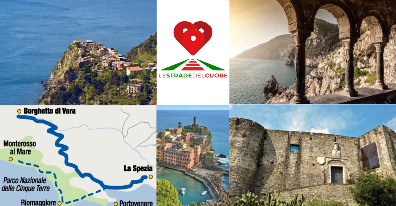 Le strade del cuore - Liguria Le strade del cuore - Liguria