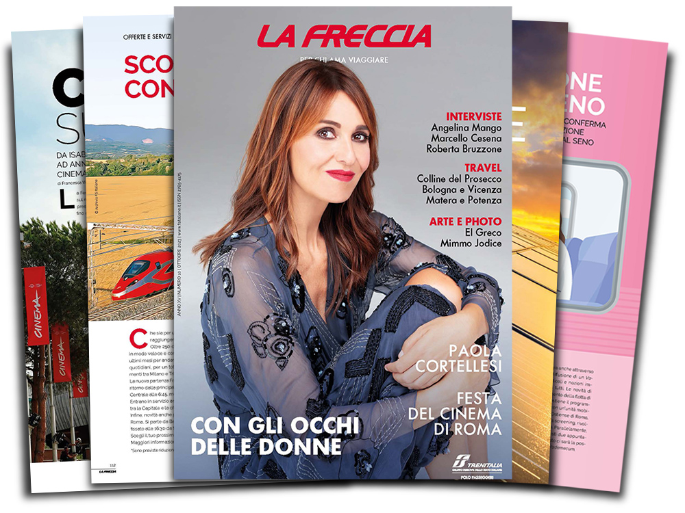 Cover La Freccia_ottobre 2023_orizzontale (foto FS News) Cover La Freccia_ottobre 2023_orizzontale (foto FS News)