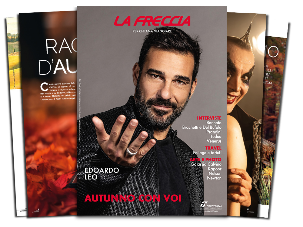 Cover La Freccia novembre 2023_Orizzontale (foto Gruppo FS) Cover La Freccia novembre 2023_Orizzontale (foto Gruppo FS)