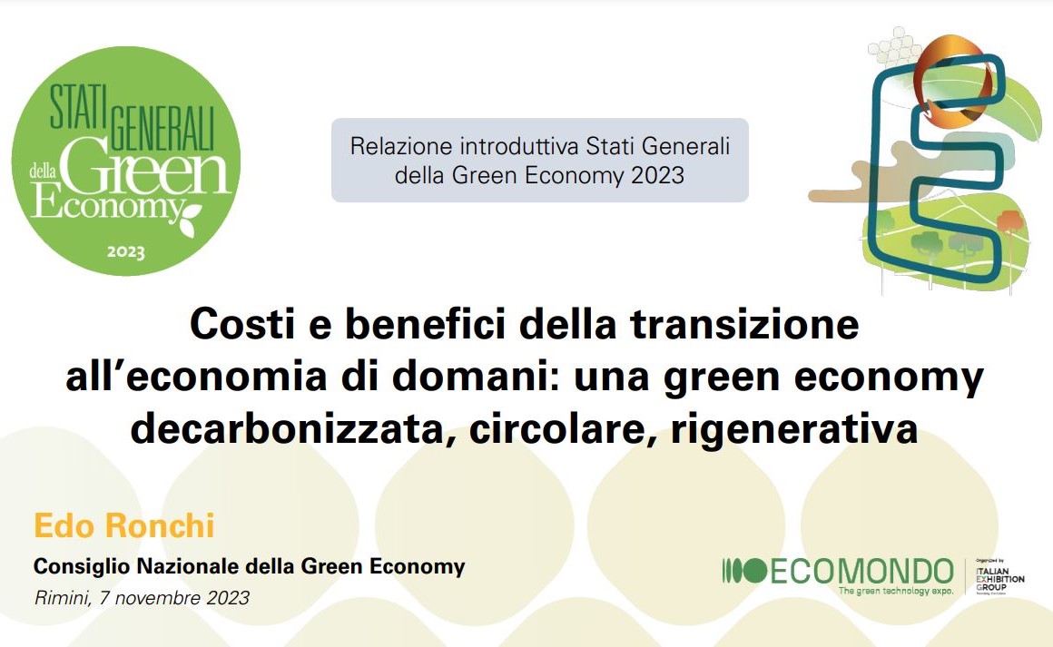 Relazione Green Economy