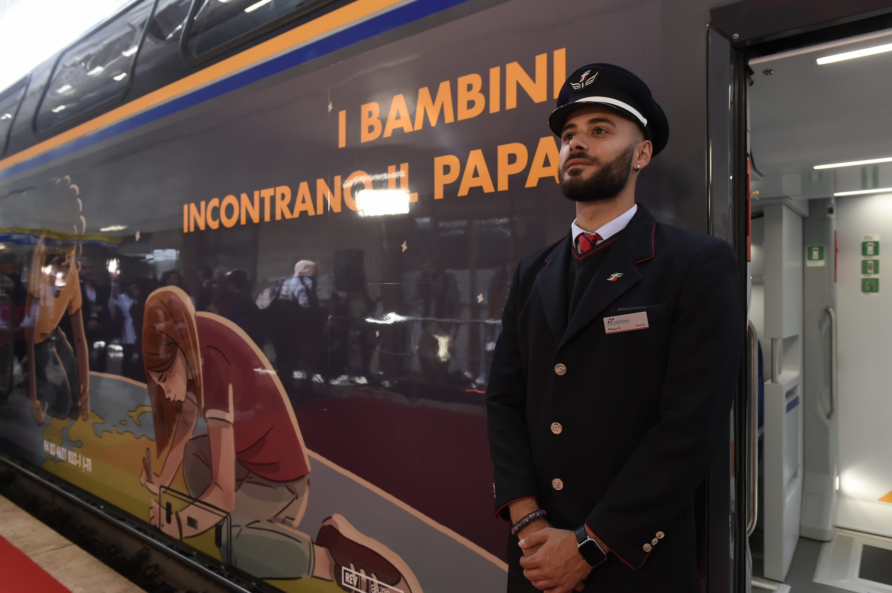 I bambini incontrano il Papa (foto Imagoeconomica)