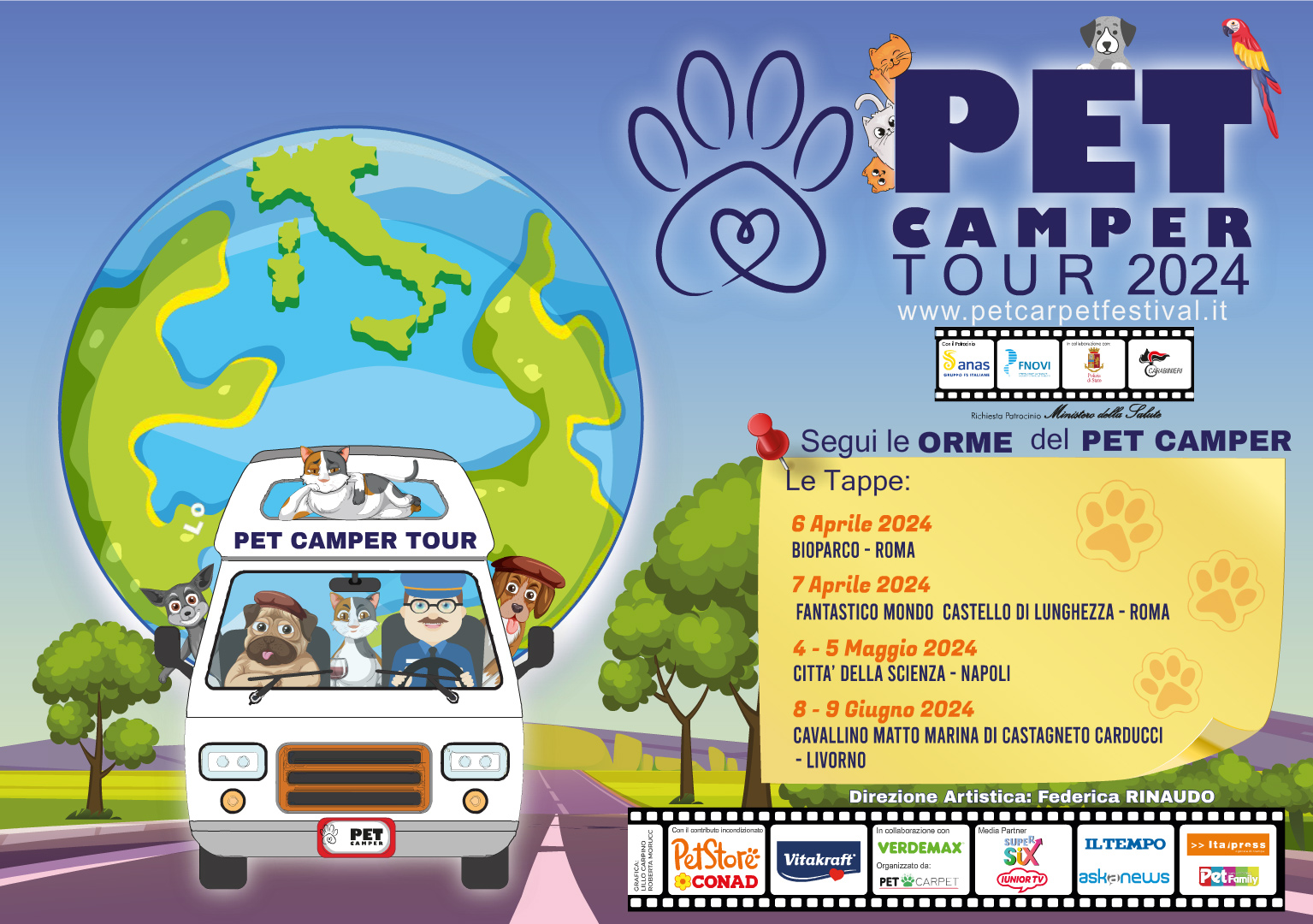 Pet Camper Tour 2024 (foto associazione Pet Carpet)