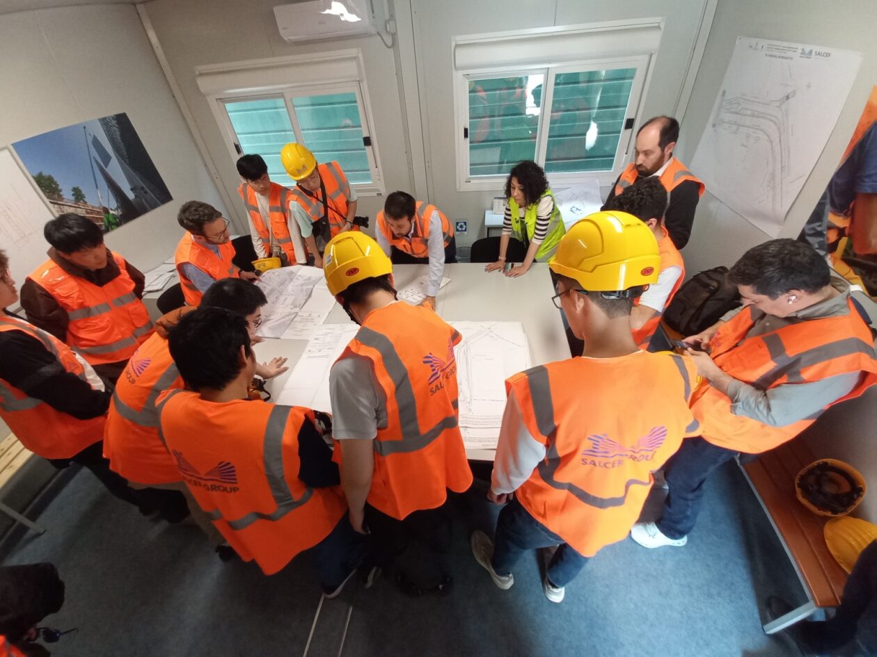 Visita cantieri Giubileo università di Bristol (foto Anas) Visita cantieri Giubileo università di Bristol (foto Anas)