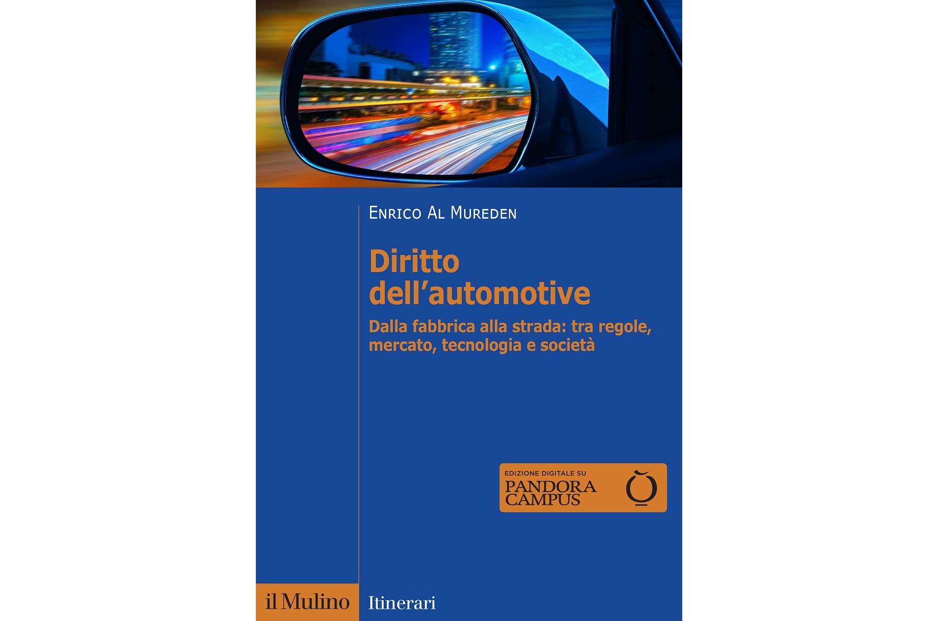 Il diritto dell'automotive (foto Il Mulino)