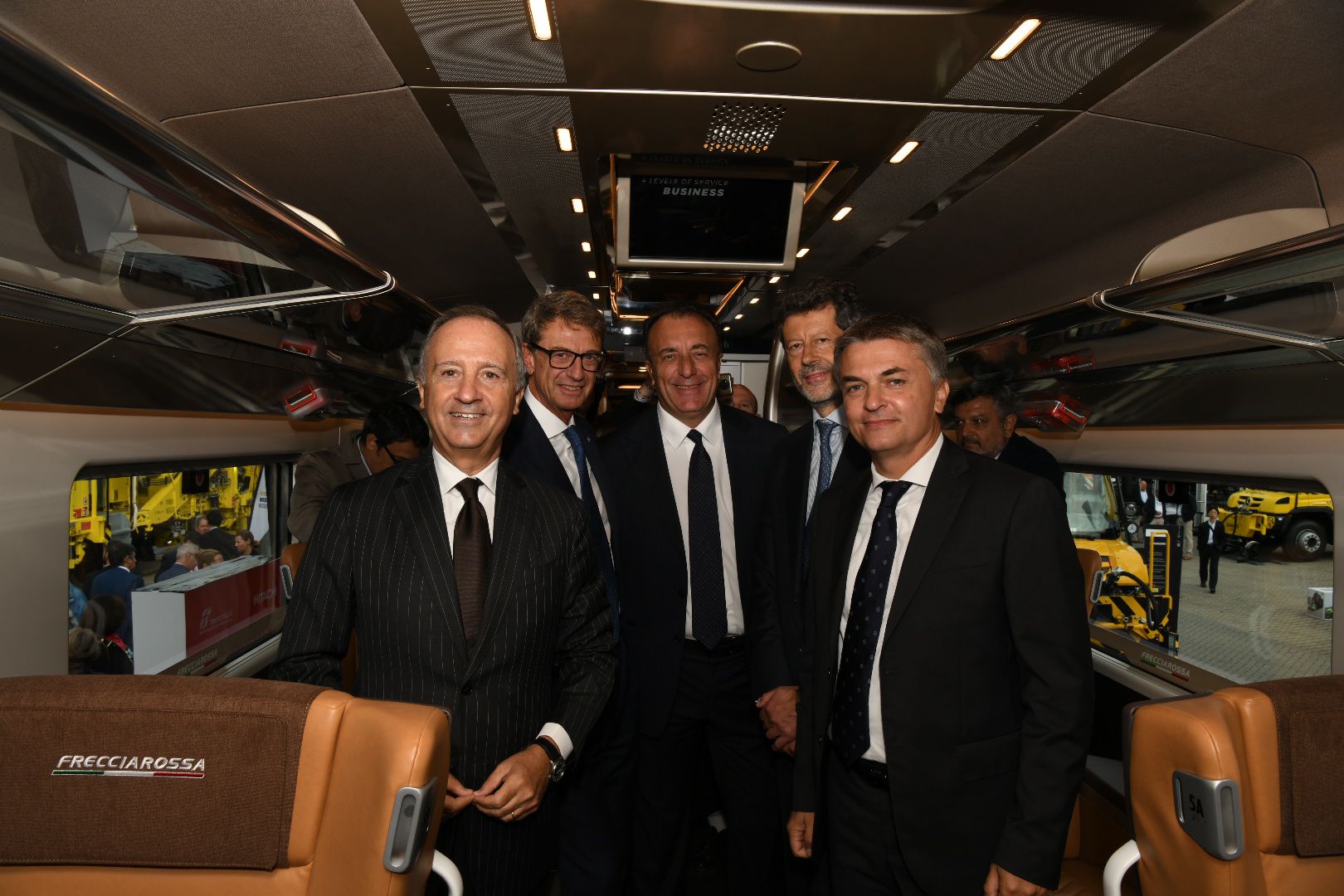Frecciarossa 1000 Innotrans (foto Gruppo FS) Frecciarossa 1000 Innotrans (foto Gruppo FS)