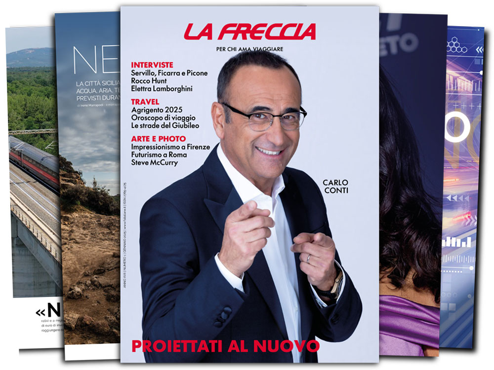 Cover La Freccia_gennaio 2025_orizzontale (foto Gruppo FS)
