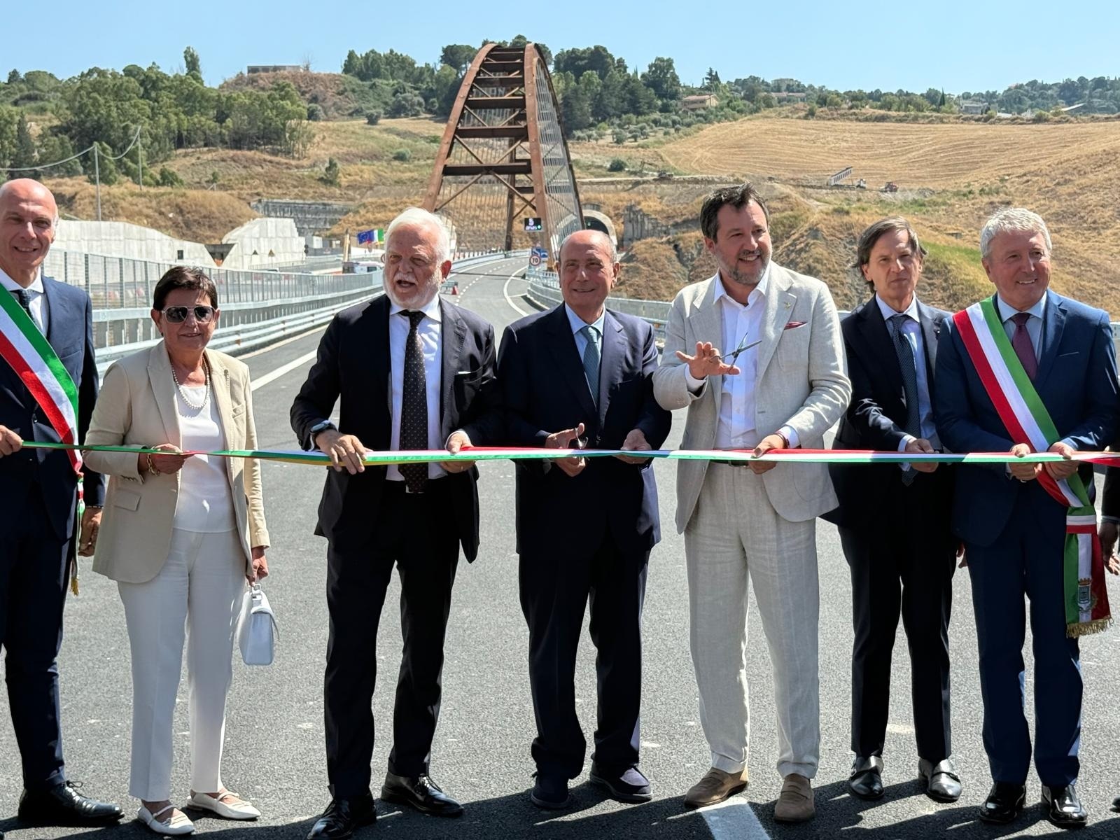 Inaugurazione Viadotto San Giuliano (foto Anas) 2_0