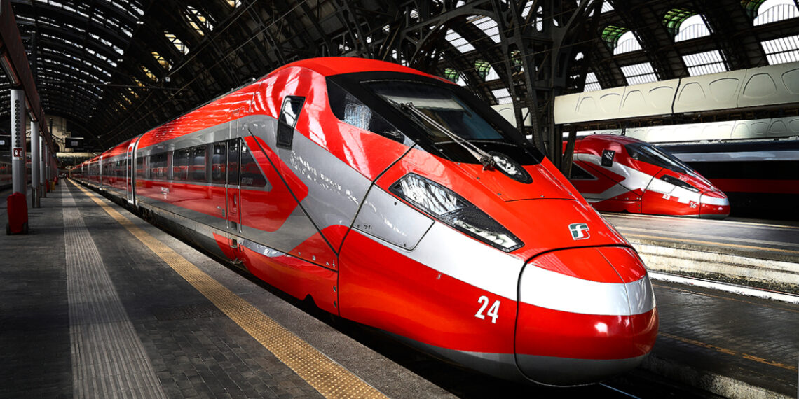 Frecciarossa. Foto Gruppo Fs