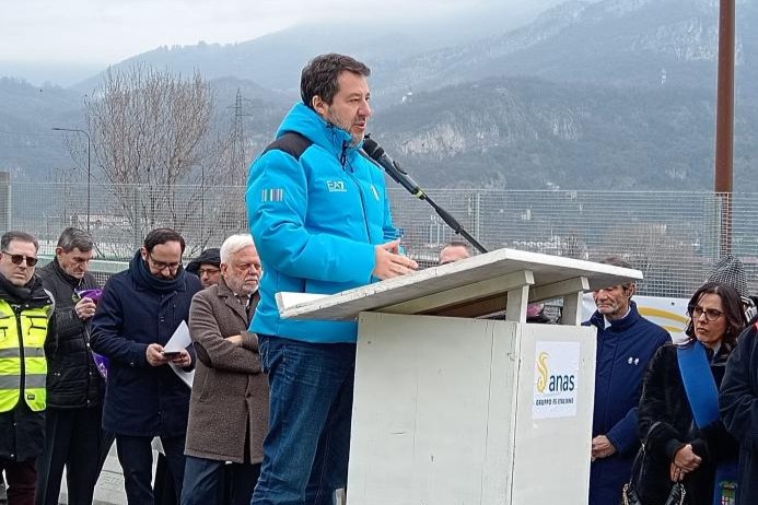 Ministro delle Infrastrutture e dei Trasporti Matteo Salvini