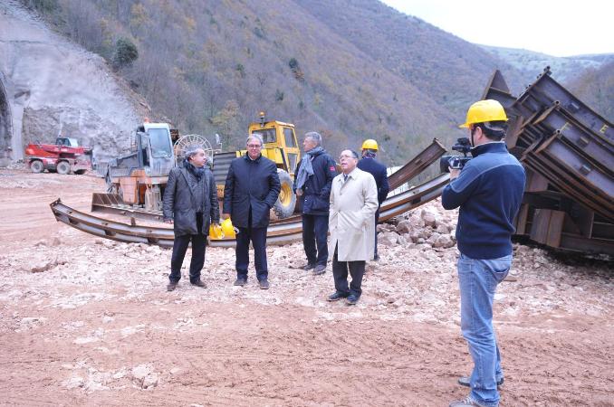 Cantieri SS76, visita del 4-12-2012