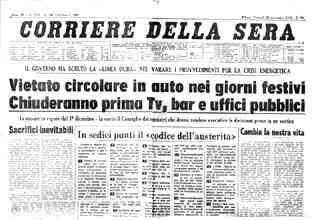 Corriere della Sera austerity