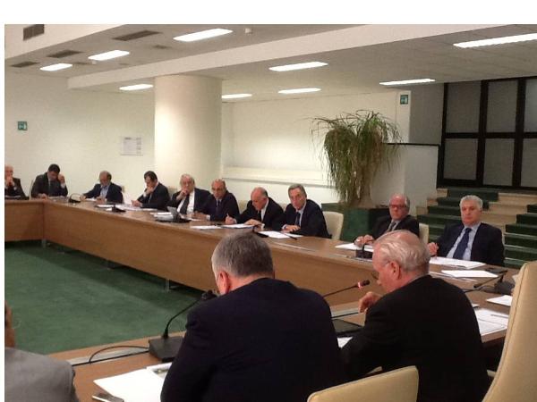 L'Amministratore unico di Anas Ciucci durante l'audizione in Regione Calabria 3 L'Amministratore unico di Anas Ciucci durante l'audizione in Regione Calabria 3