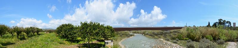 Sicilia SS115 ponte sul fiume Verdura - fotosimulazione Sicilia SS115 ponte sul fiume Verdura - fotosimulazione