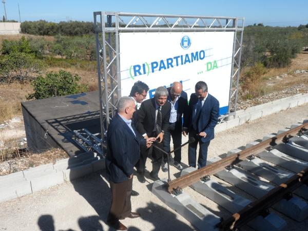 Inaugurazione cantiere Bari-Bitritto Inaugurazione cantiere Bari-Bitritto