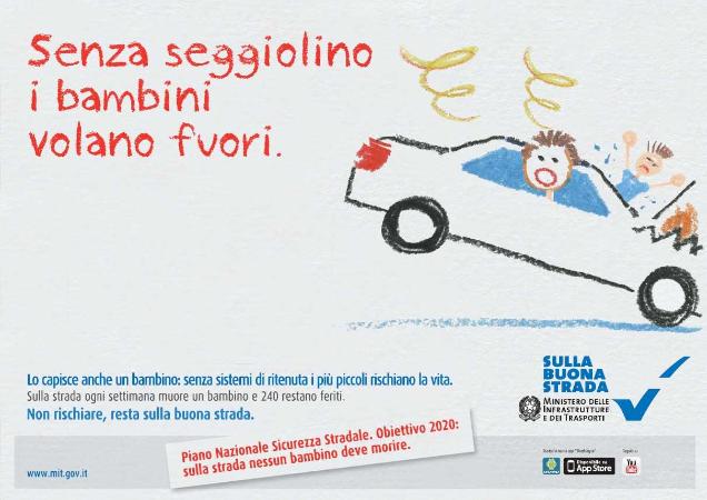 Campagna per la sicurezza stradale - seggiolini Campagna per la sicurezza stradale - seggiolini