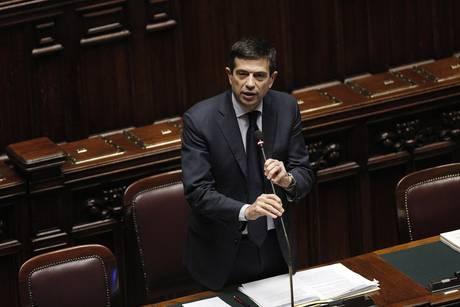Maurizio Lupi in aula Maurizio Lupi in aula
