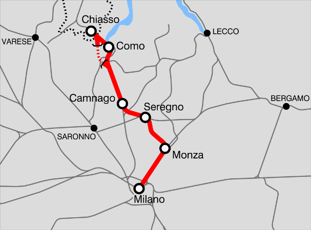 linea ferroviaria Milano-Chiasso linea ferroviaria Milano-Chiasso
