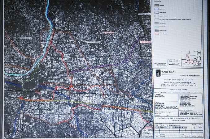 Sistema Tangenziale di Lucca - Corografia
