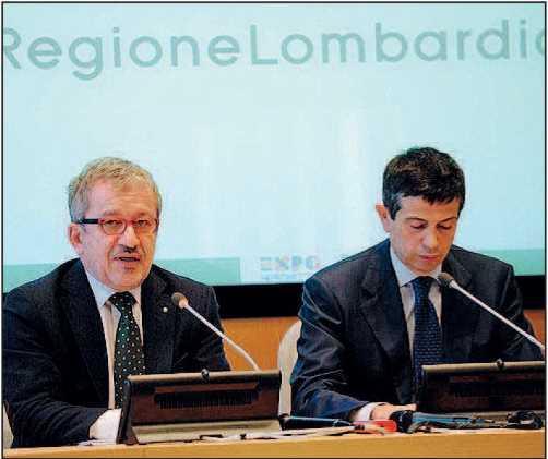 Roberto Maroni e Maurizio Lupi