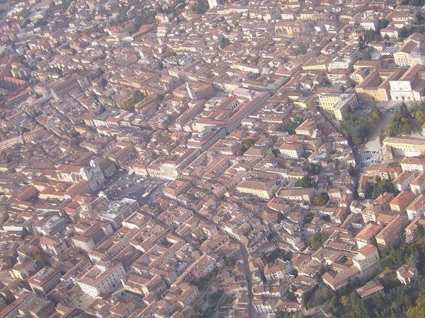 L'Aquila_centro_ veduta aerea L'Aquila_centro_ veduta aerea