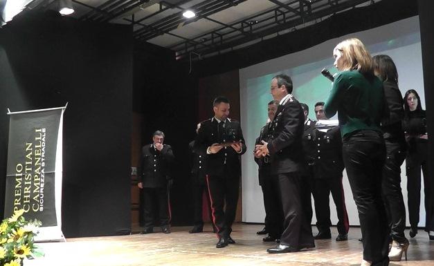 Momento di consegna Premio Campanelli Momento di consegna Premio Campanelli