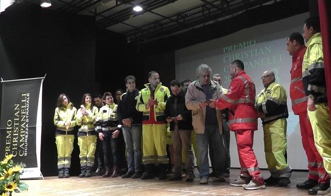 Momento di consegna Premio Campanelli Momento di consegna Premio Campanelli