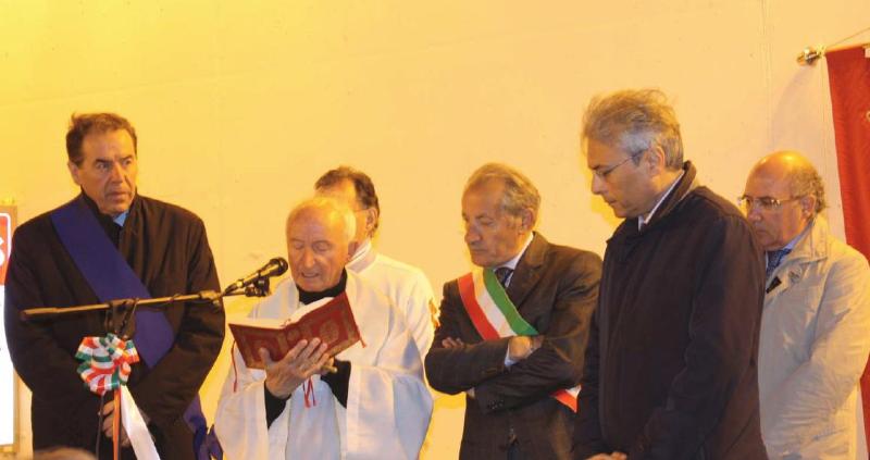 SS652 Variante di Quadri, cerimonia di inaugurazione