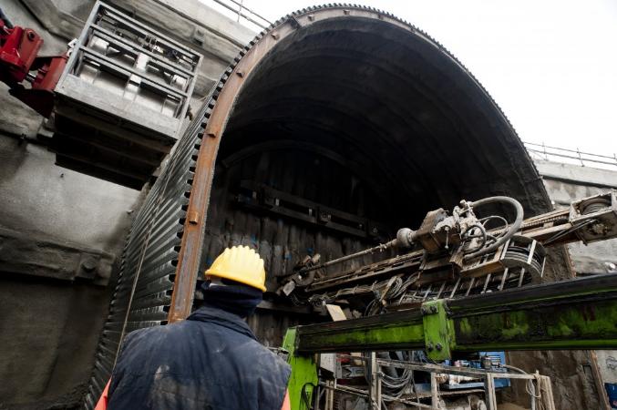 Tunnel esplorativo La Maddalena cantiere CMC Tav Chiomonte Valsusa