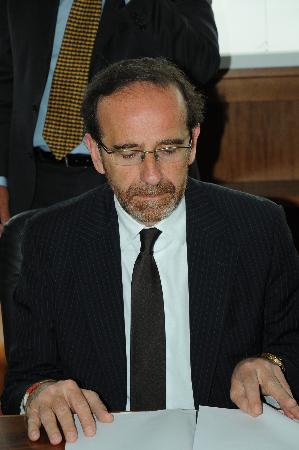 Riccardo Nencini Vice Ministro delle Infrastrutture e dei Trasporti