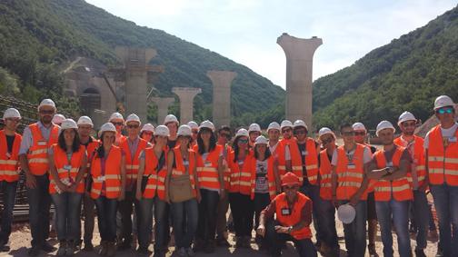 Quadrilatero - Visita cantieri studenti Università di Parma
