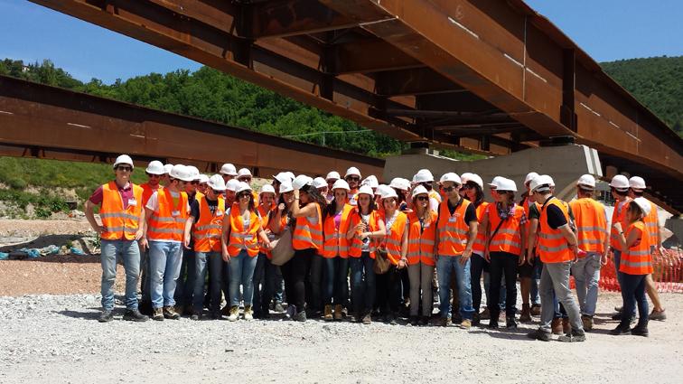 Quadrilatero - Visita cantieri studenti Università di Parma