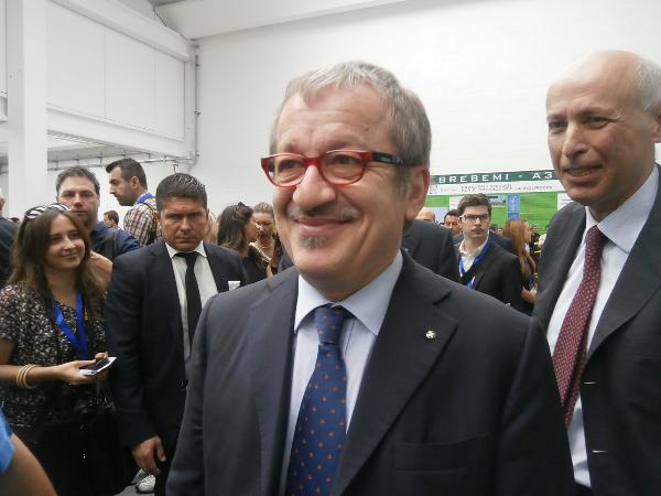 Roberto Maroni, Presidente Regione Lombardia - Alberto Cavalli, Assessore Infrastrutture e Mobilità