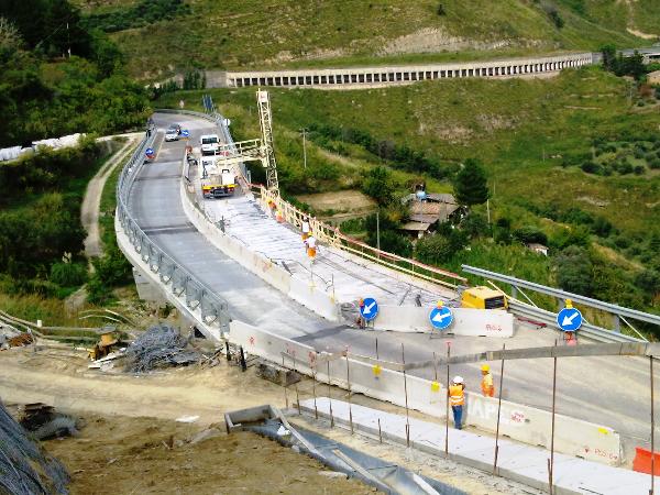 S.S. n°117 "Centrale Sicula". Viadotto Pianesi (ante operam) S.S. n°117 "Centrale Sicula". Viadotto Pianesi (ante operam)