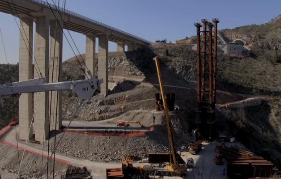 Cantiere viadotto Cantiere viadotto