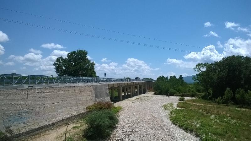 Viadotto Callora SS17 Molise - panoramica delle pile Viadotto Callora SS17 Molise - panoramica delle pile