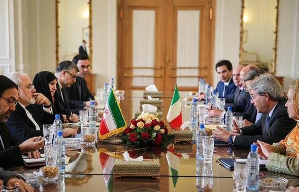 Gentiloni Italia Iran