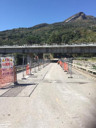 Autostrada A19 - lavori viadotto Himera 19 agosto 2015