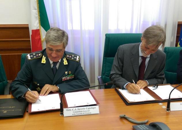 Graziano Delrio e Saverio Capolupo Graziano Delrio e Saverio Capolupo