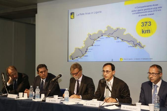 Nuova Aurelia, conferenza stampa La Spezia Nuova Aurelia, conferenza stampa La Spezia