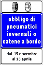 pneumatici invernali