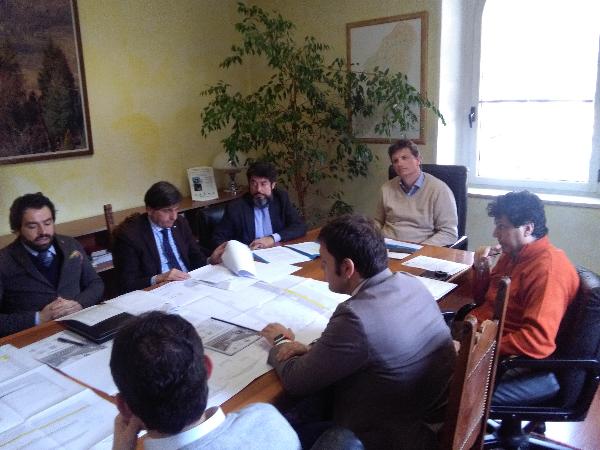 Ing. Ferrara conferenza stampa Breno Valle Camonica